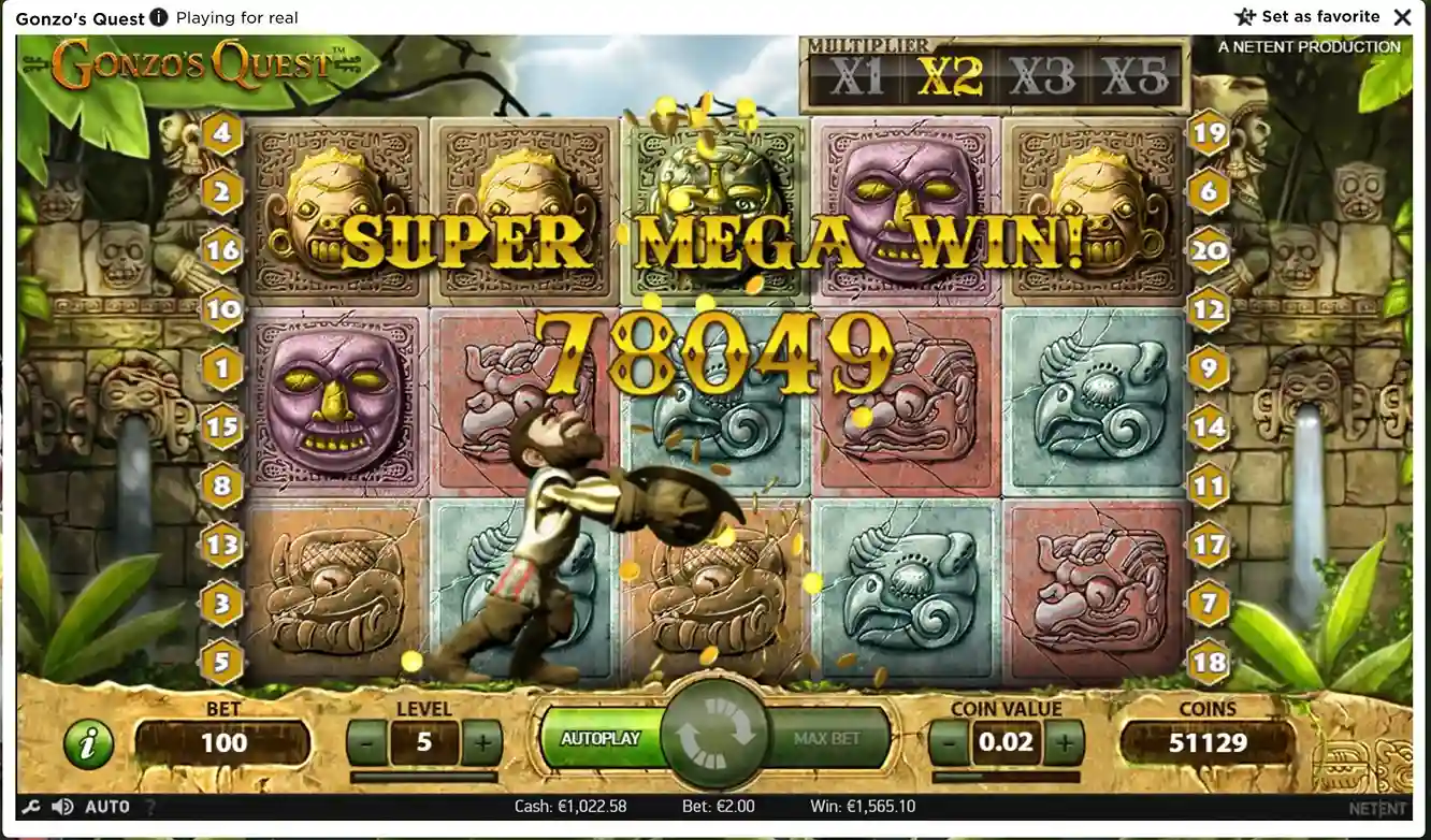 Gonzo’s Quest slot w Zdrapki Kasyno